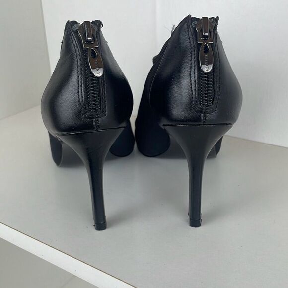 Tahari Charm Stretch Fabric Open Toe Booties 6.5 - Picture 5 of 9